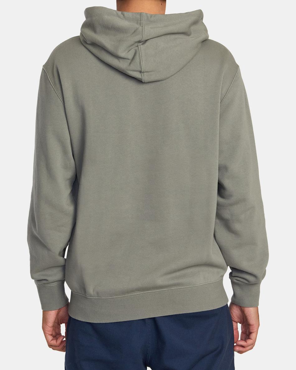 Aloe Rvca Balance Box Pullover Men's Hoodie | UUSND37892