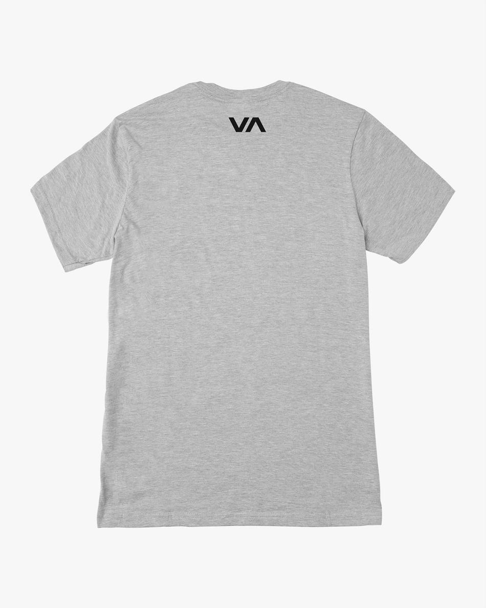 Athletic Heather Rvca VA RVCA Blur Performance Tee Men's Short Sleeve | USCIF29097