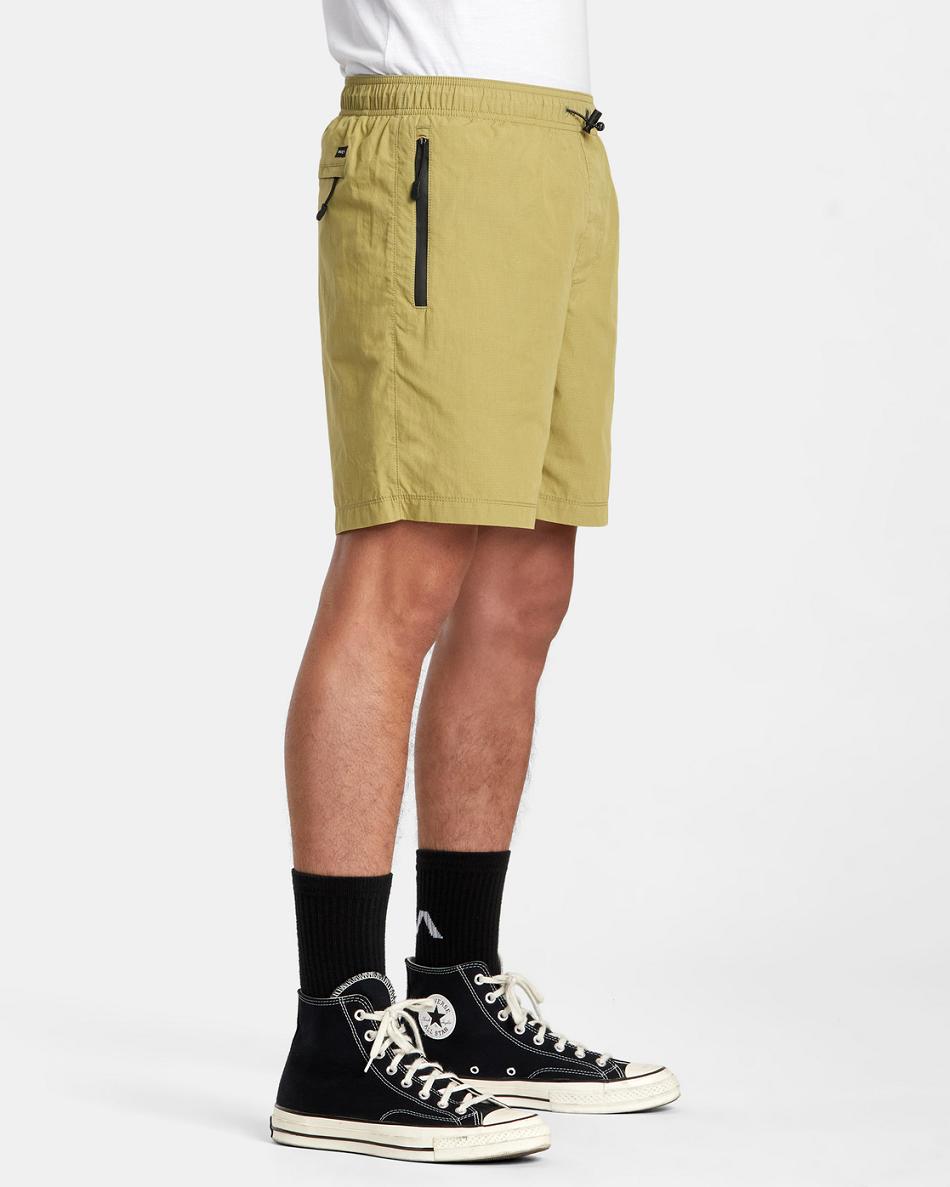 Avocado Rvca Brodie Hybrid 17 Men's Shorts | DUSKV50004