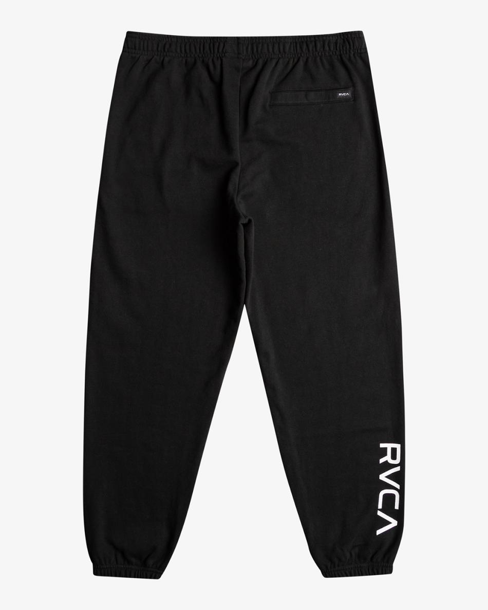 Black Rvca Barron Mamiya Joggers Men's Pants | FUSHY11160