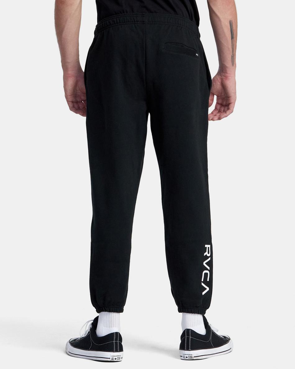 Black Rvca Barron Mamiya Joggers Men's Pants | FUSHY11160