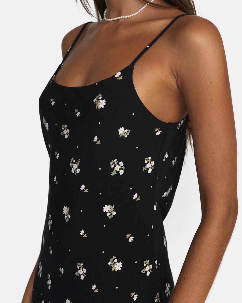 Black Rvca Maiden Women's Dress | AUSWC77480