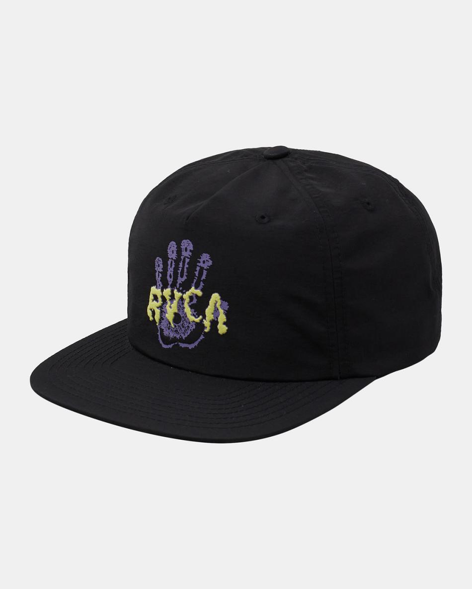 Black Rvca Matter At Hand Snapback Men\'s Hats | USZPD12859