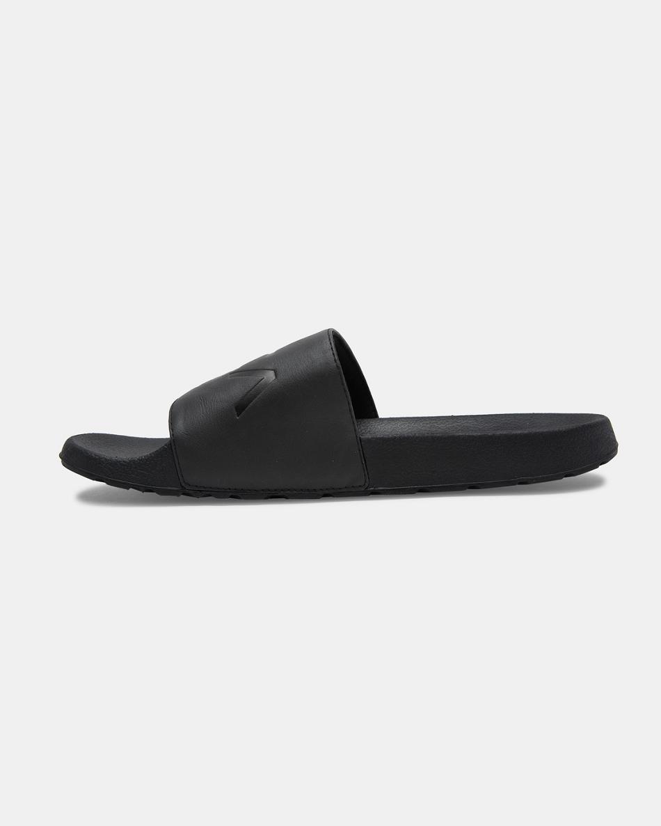 Black Rvca RVCA Sport Men's Sandals | USNEJ92758
