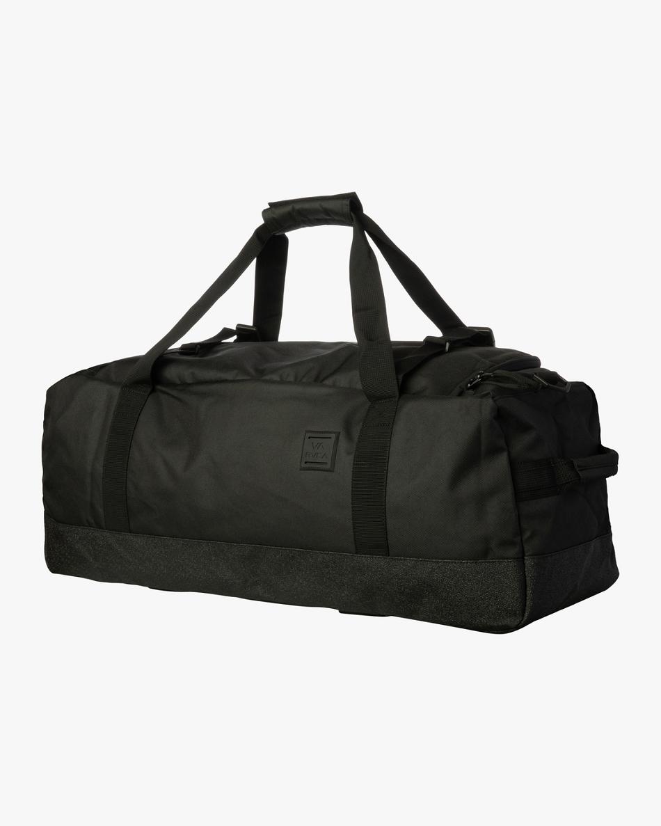 Black Rvca Skate 50L Large Duffel IV Men's Bags | MUSHR72771