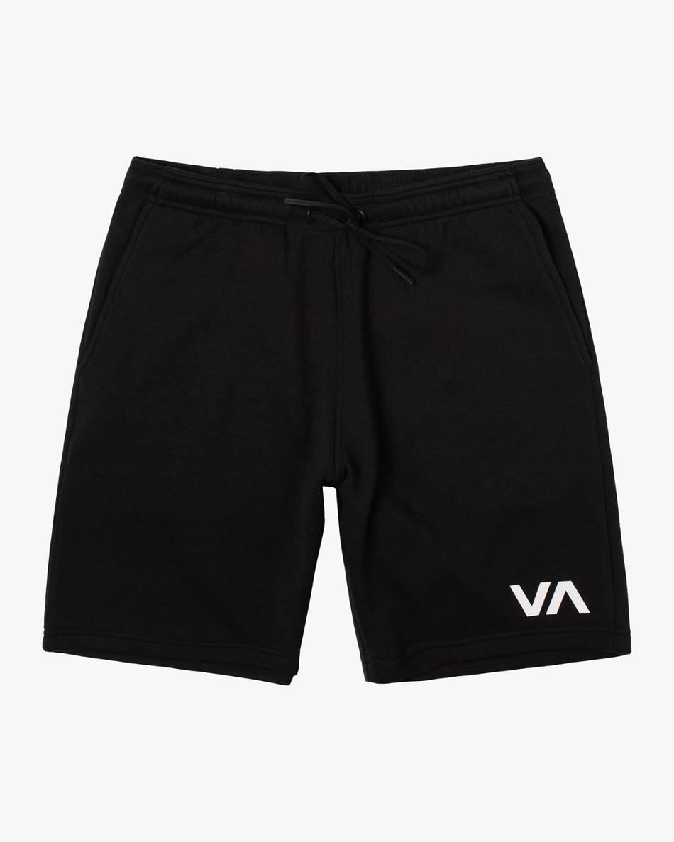 Black Rvca Sport Elastic IV 19 Men\'s Shorts | PUSER55498