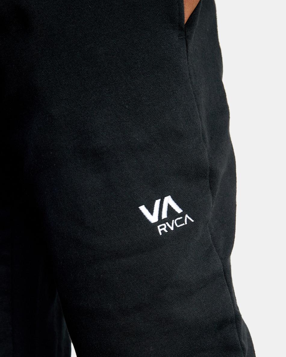 Black Rvca VA Essential Men's Pants | YUSVQ26476