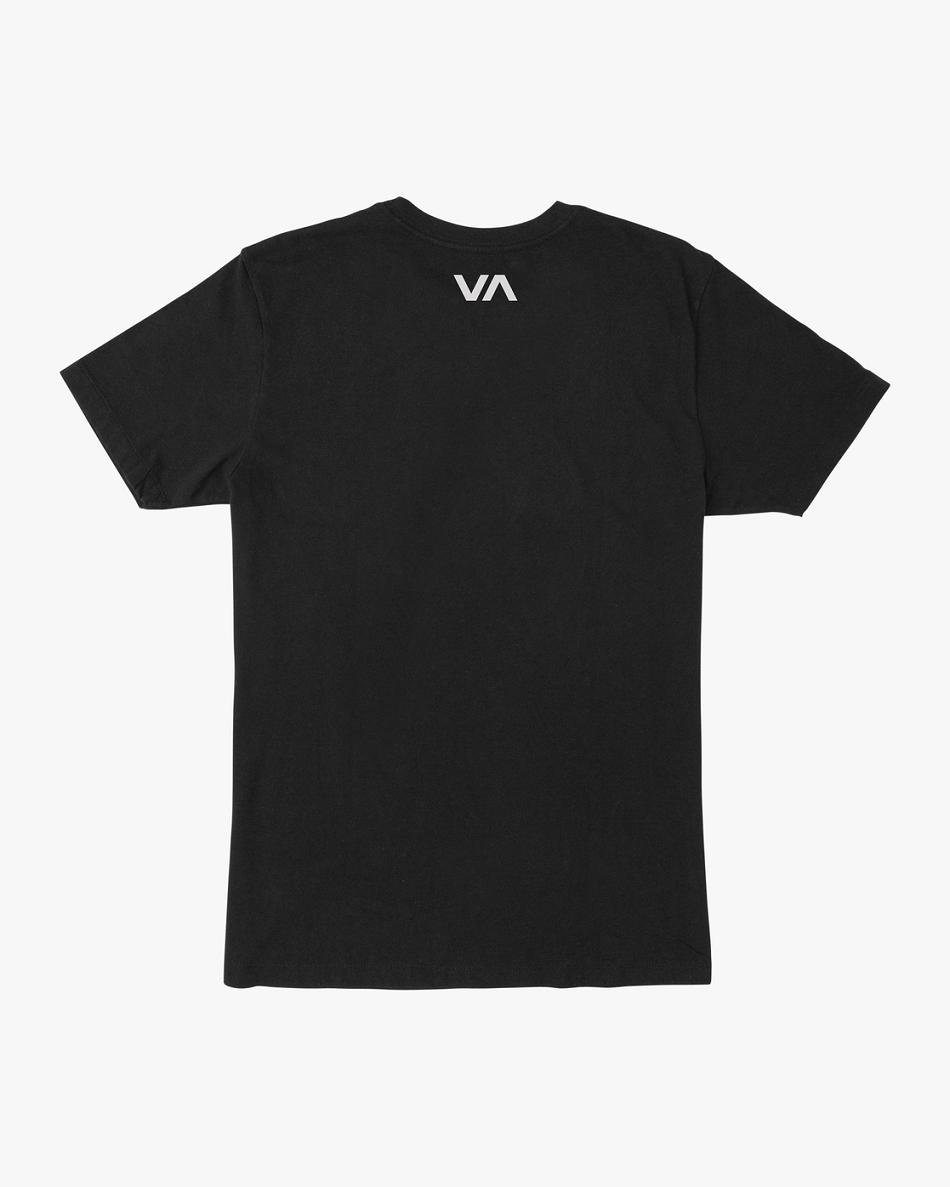 Black Rvca VA RVCA Blur Performance Tee Men's Short Sleeve | USQAV90788