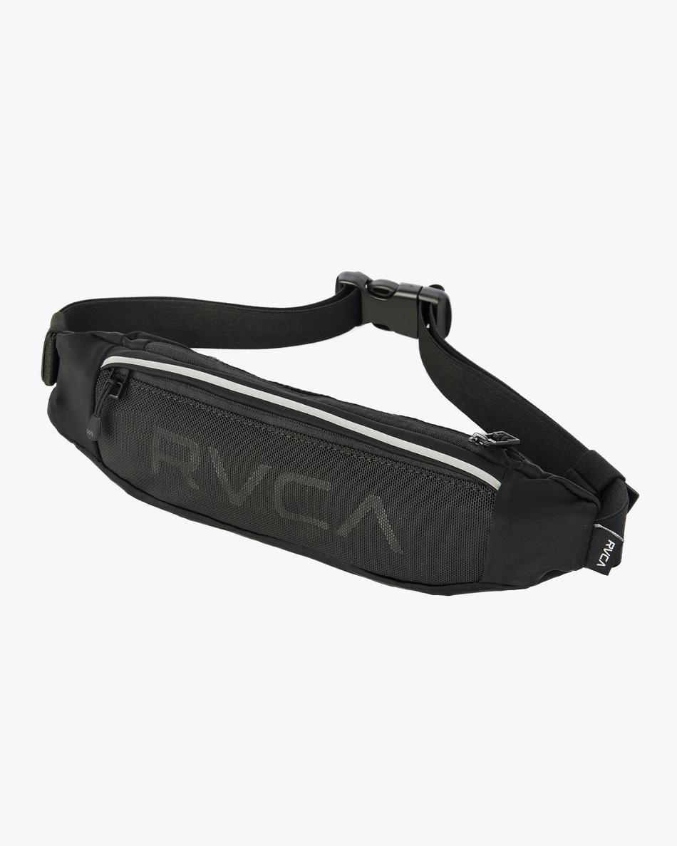 Black Rvca VA Running Waist Pack Men's Bags | LUSTR24582