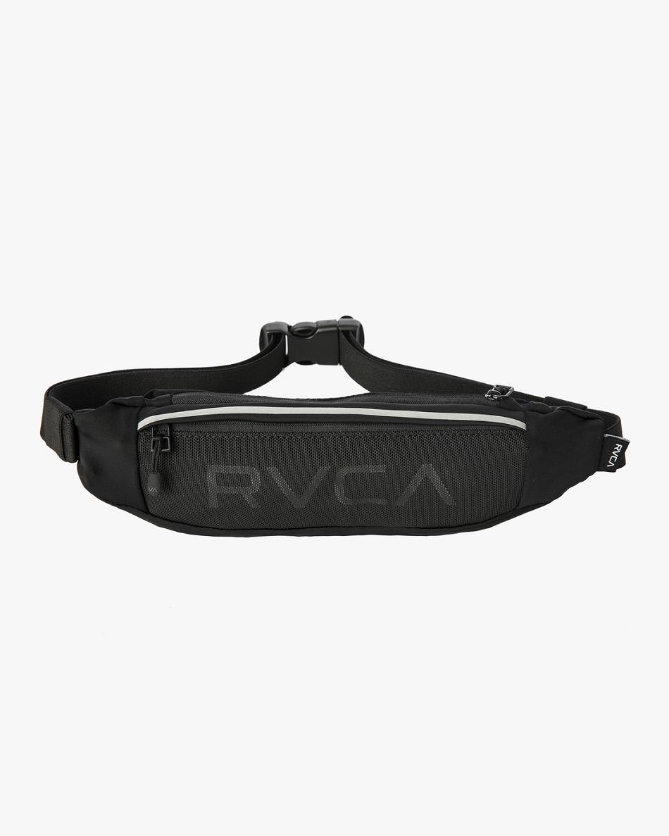 Black Rvca VA Running Waist Pack Men\'s Bags | LUSTR24582