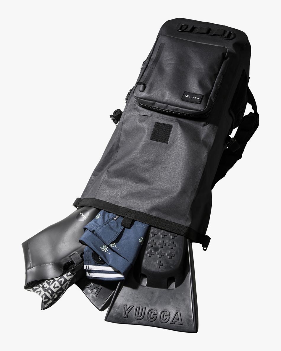 Black Rvca Weld 27 L Men's Bags | FUSUI11200