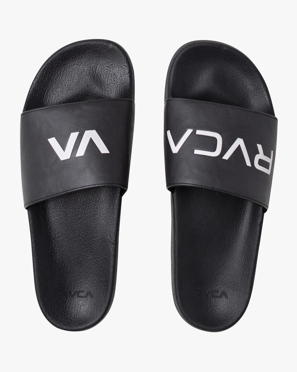 Black/White Rvca RVCA Sport Men's Sandals | MUSHR25477