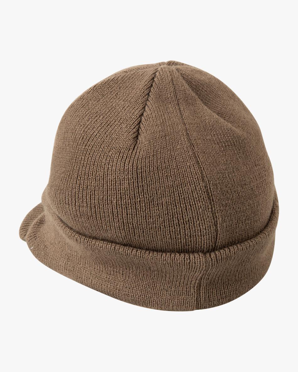 Brown Rvca Metro Brim Men's Hats | TUSWZ94412