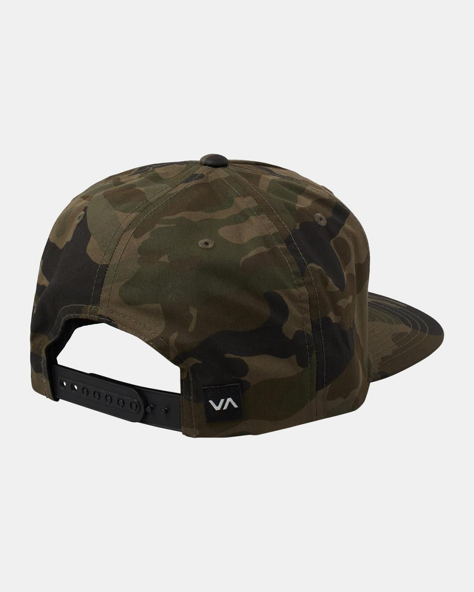 Camo Rvca Commonwealth Snapback Boys' Hats | EUSVG77539