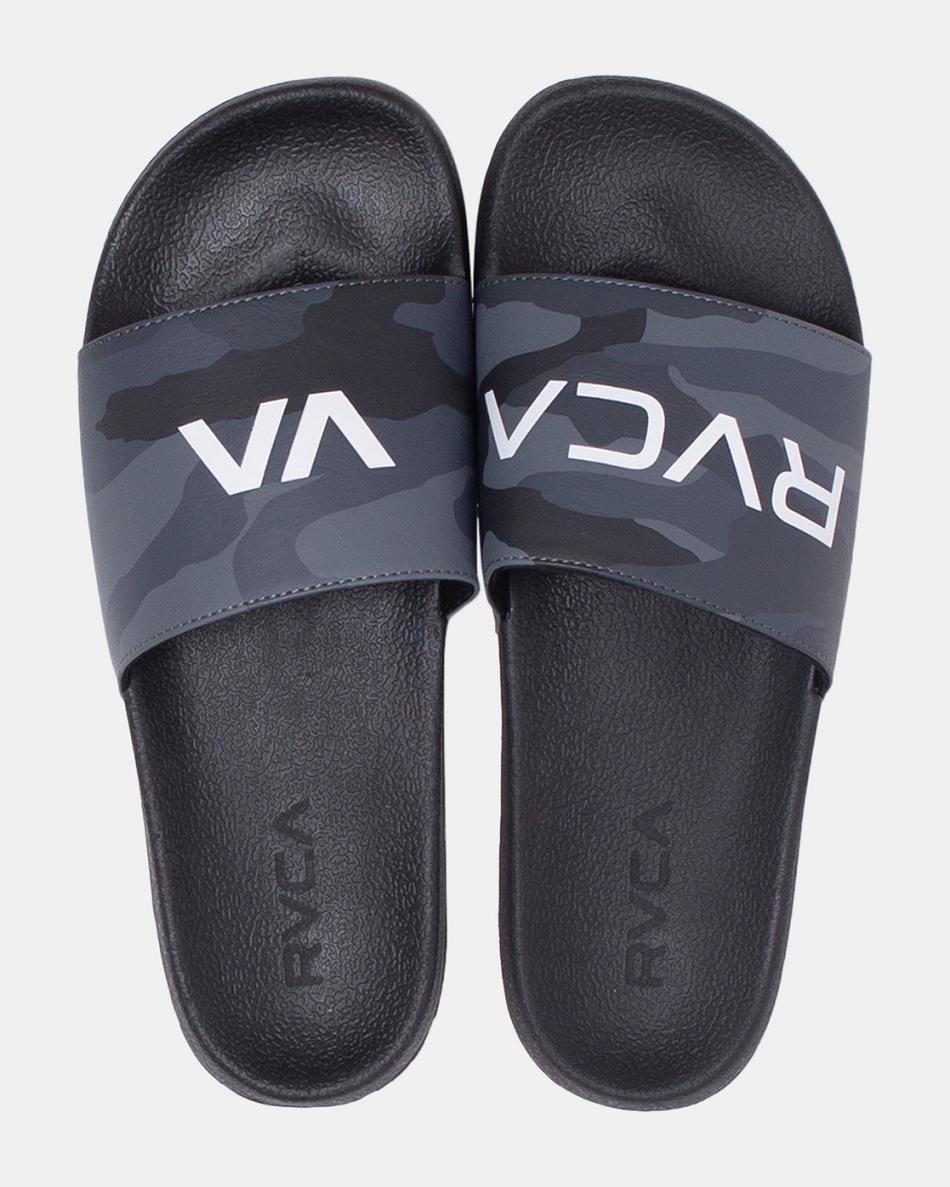 Camo Rvca RVCA Sport Men\'s Sandals | SUSNY39556