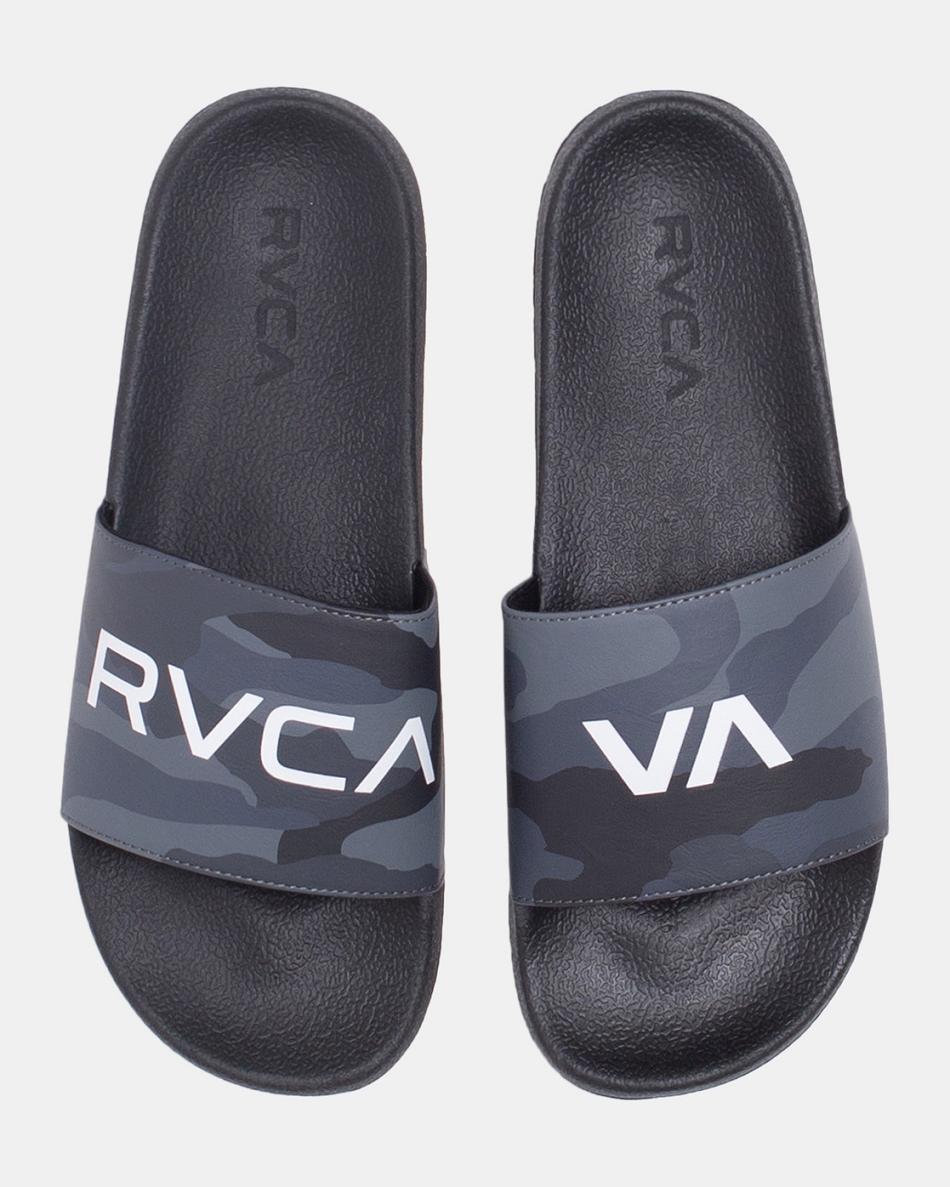 Camo Rvca RVCA Sport Men\'s Sandals | TUSPQ65933