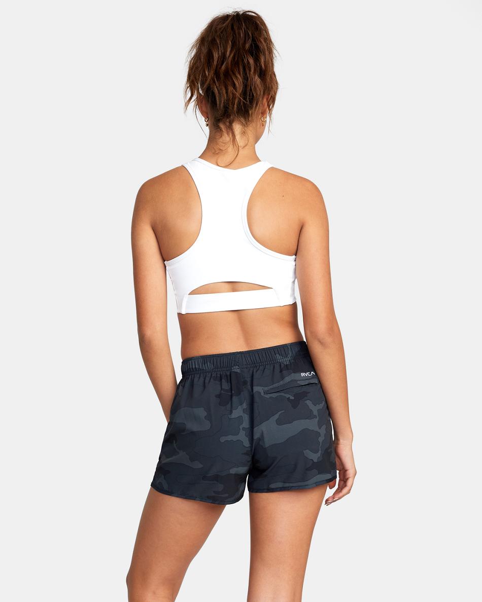 Camo Rvca Yogger Stretch Short Women's Running Shorts | TUSPQ33910