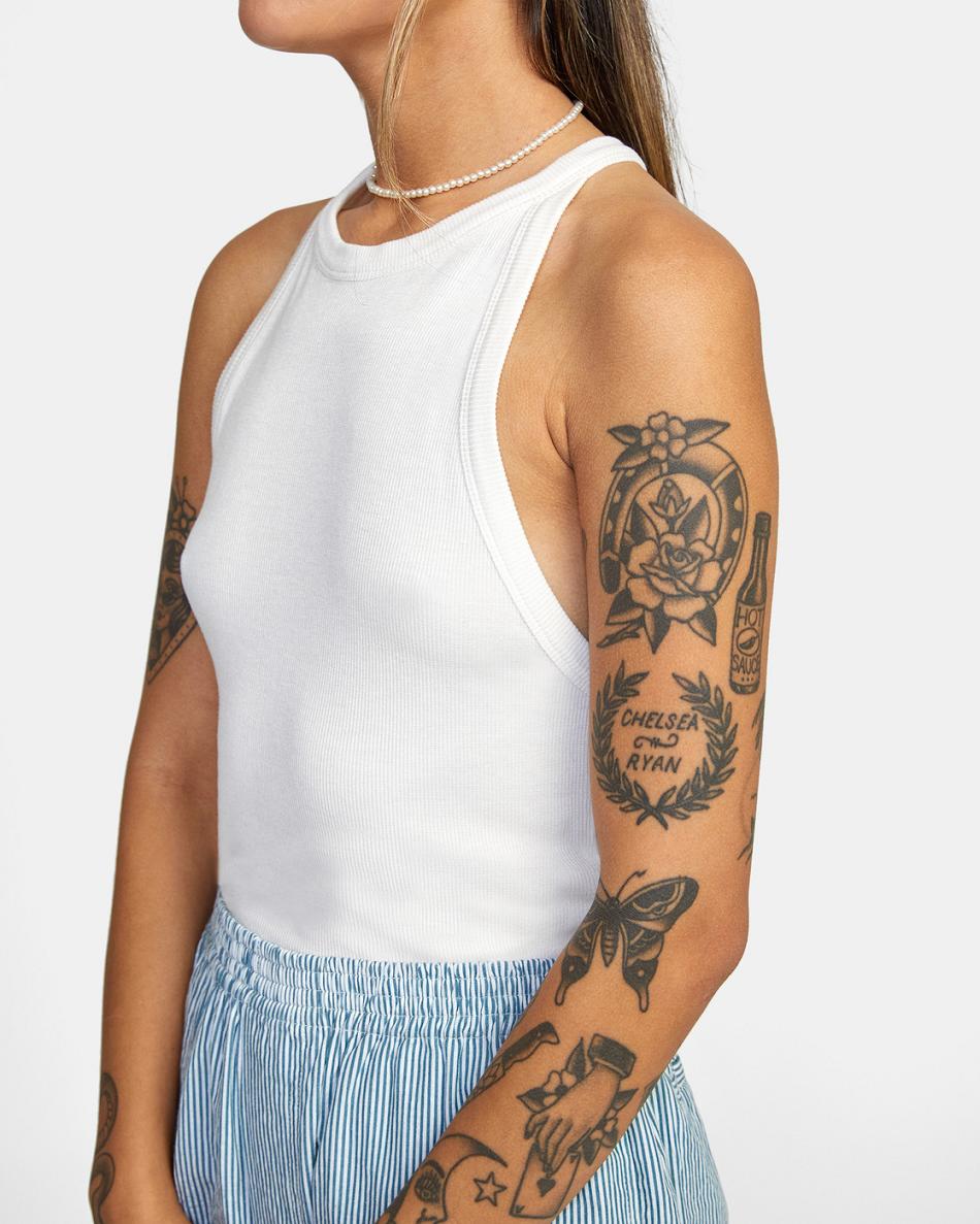 Cloud Rvca Rave Women's Tanks | USICD79756