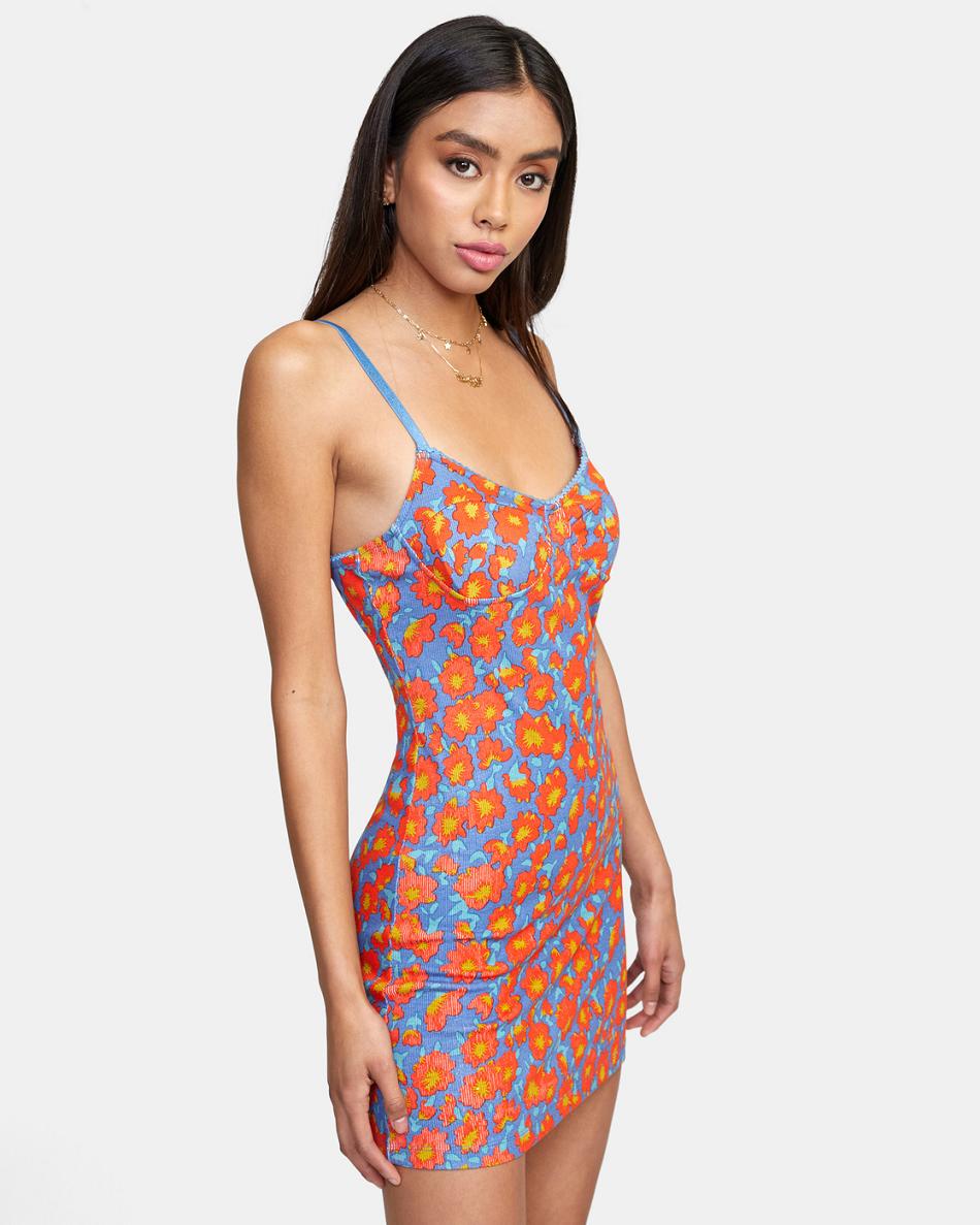 Cobalt Rvca Just Friends Women's Dress | MUSFT24536