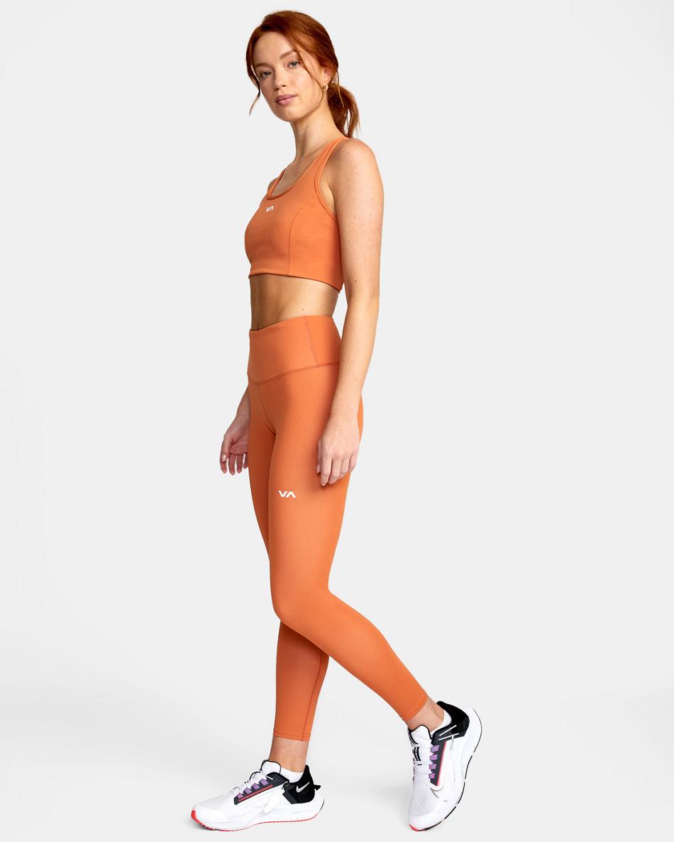 Cocoa Rvca VA Essential Workout Women's Leggings | USDFL19836