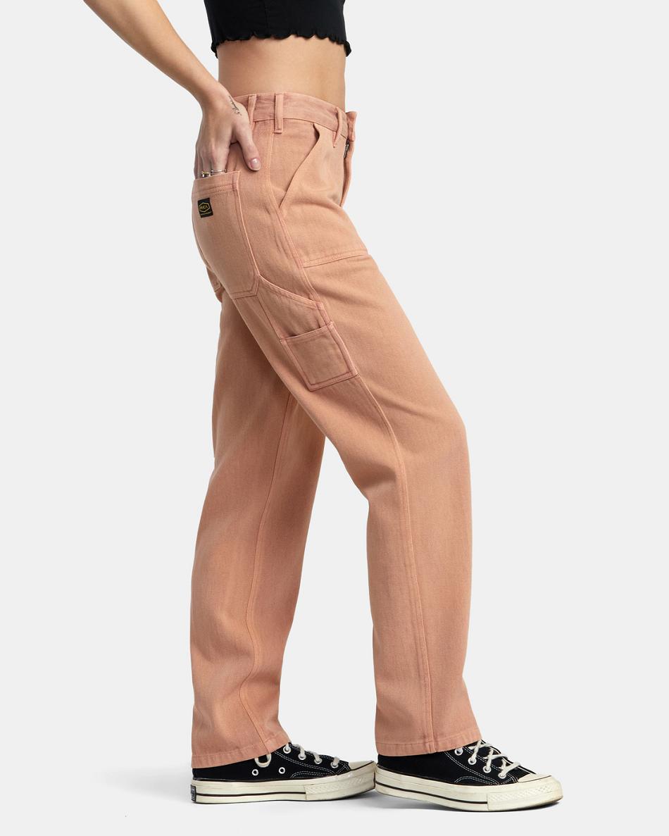 Cork Rvca Recession Collection Women's Pants | USXMI44182