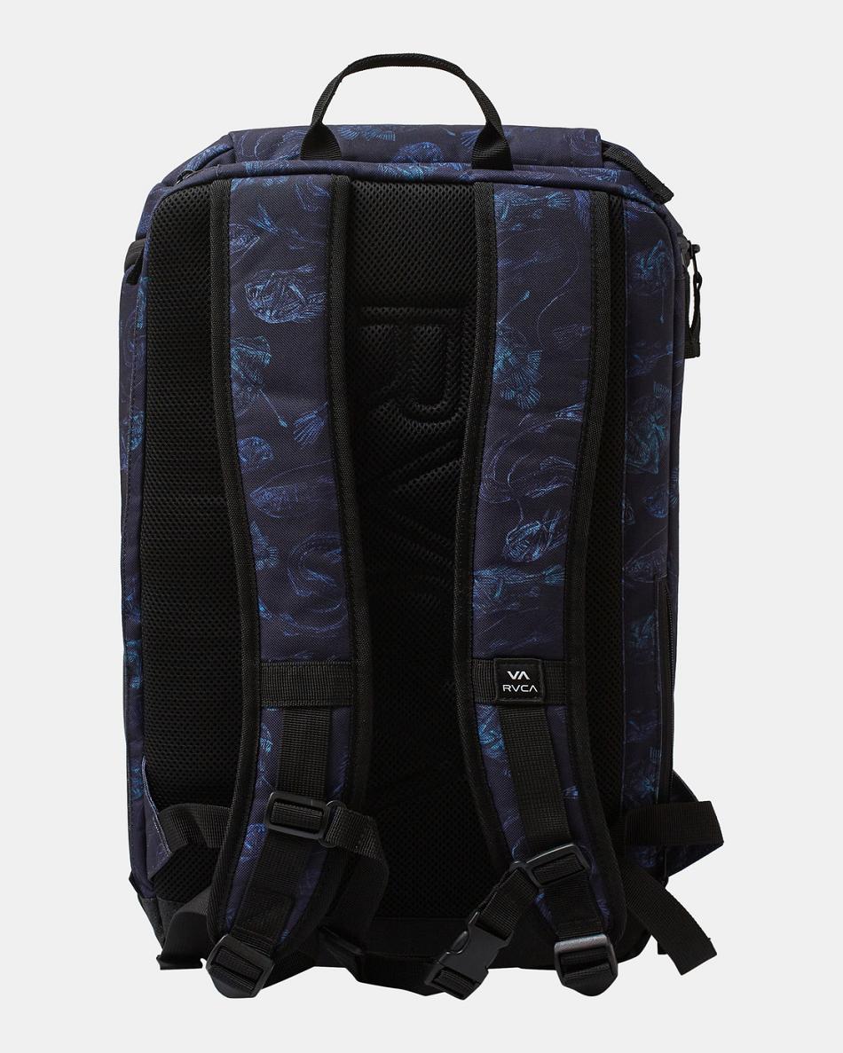 Dark Blue Rvca Voyage 30L Men's Bags | UUSTG26513