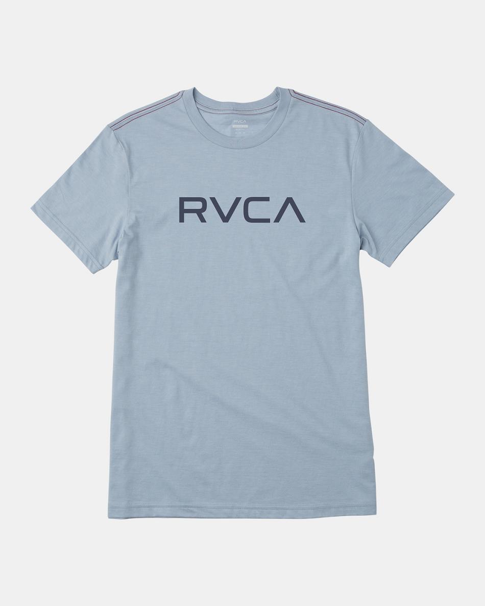 Deja Blue Rvca Big RVCA Tee Men\'s Short Sleeve | XUSGW51368