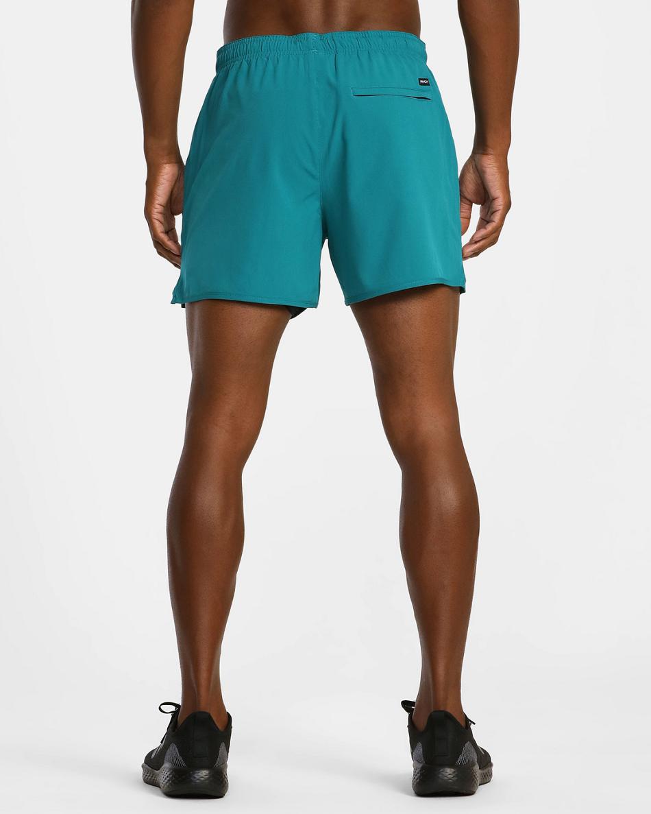 Everglade Rvca Yogger Elastic 15 Men's Shorts | USJKU68962