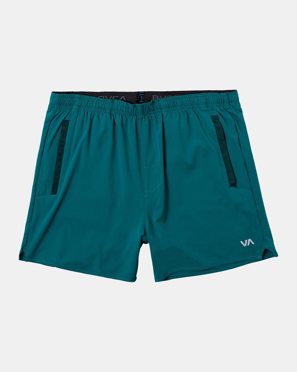 Everglade Rvca Yogger Elastic 15 Men\'s Shorts | USJKU68962