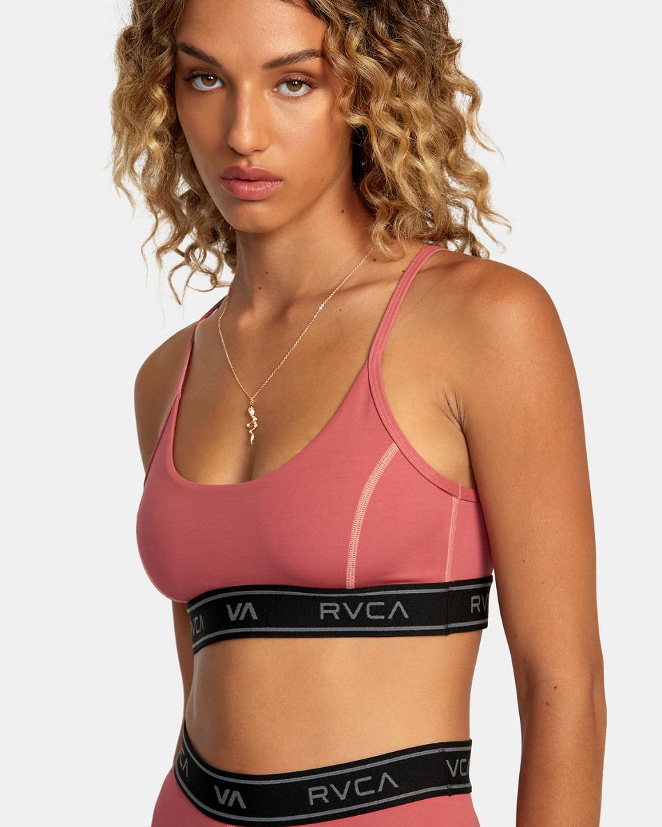 Ginger Rvca Base Sports Women's Tanks | USZDE72514