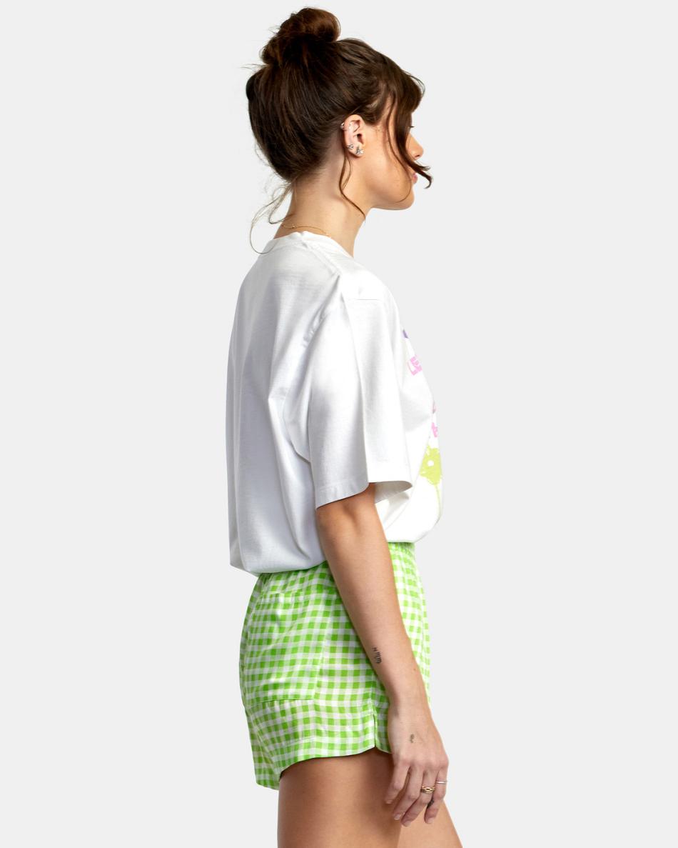 Green Flash Rvca Sawyer Woven Women's Skirts | SUSVO45955