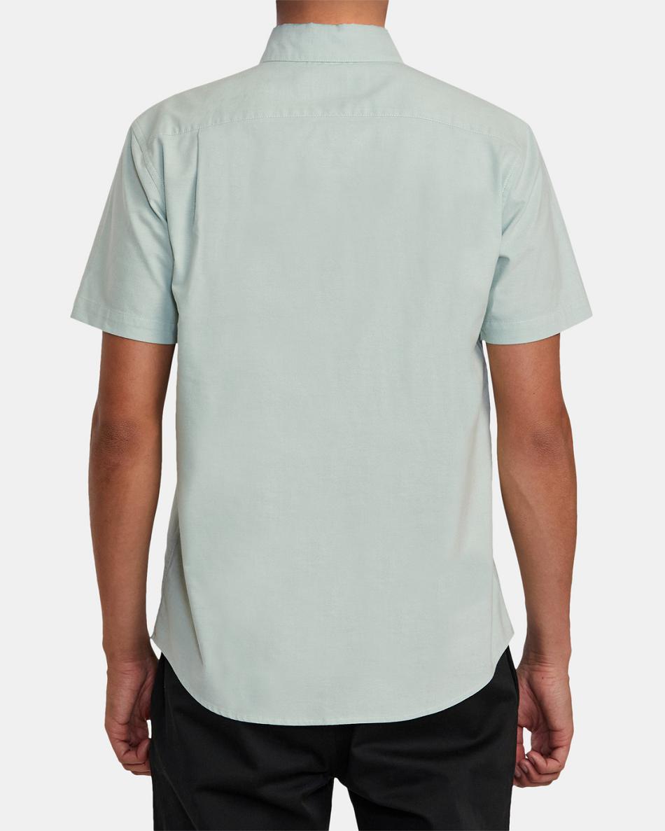 Green Haze Rvca Do Stretch Short Sleeve Men's T shirt | PUSER82590