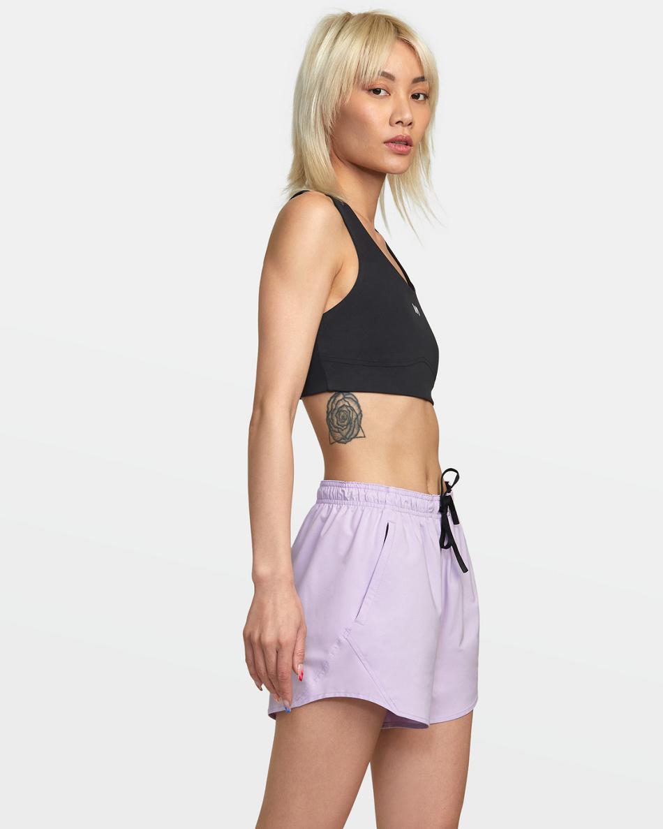 Lavender Rvca VA Essential Yogger Sport 12 Women's Skirts | USCVG92965