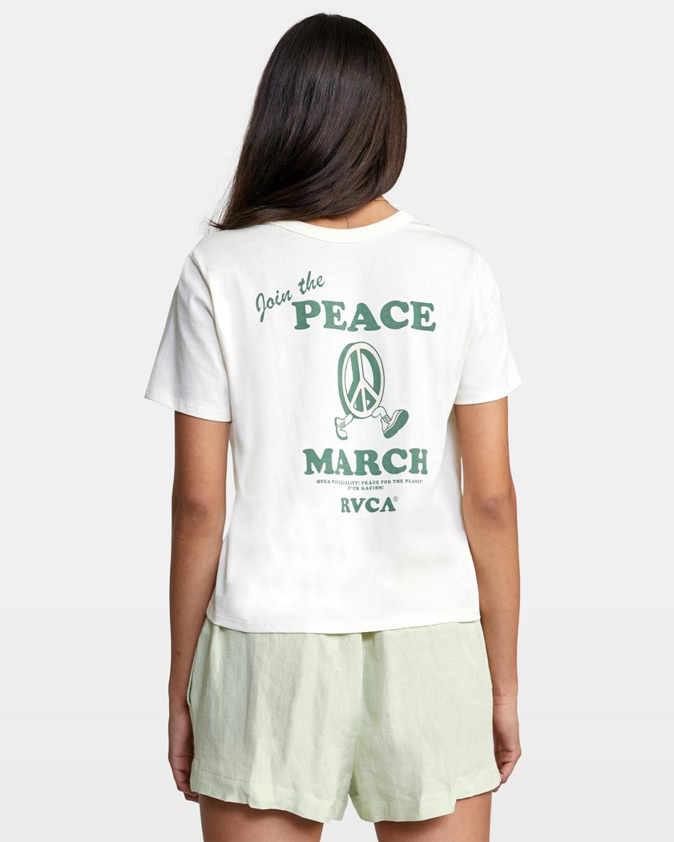Light Green Rvca Linen Sawyer Elastic Waist Women's Skirts | AUSDF26601