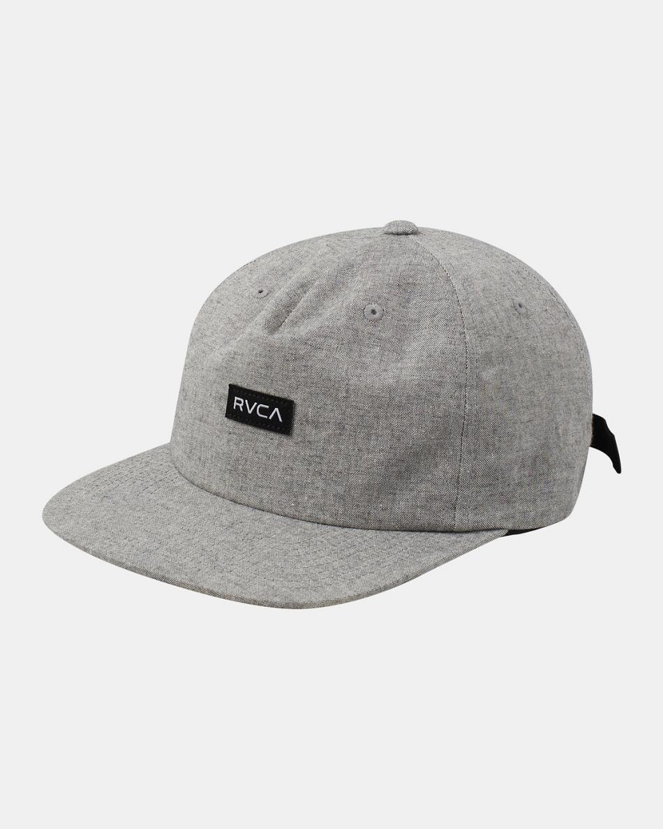 Light Grey Rvca That Do Clipback II Men\'s Hats | USCVG10279