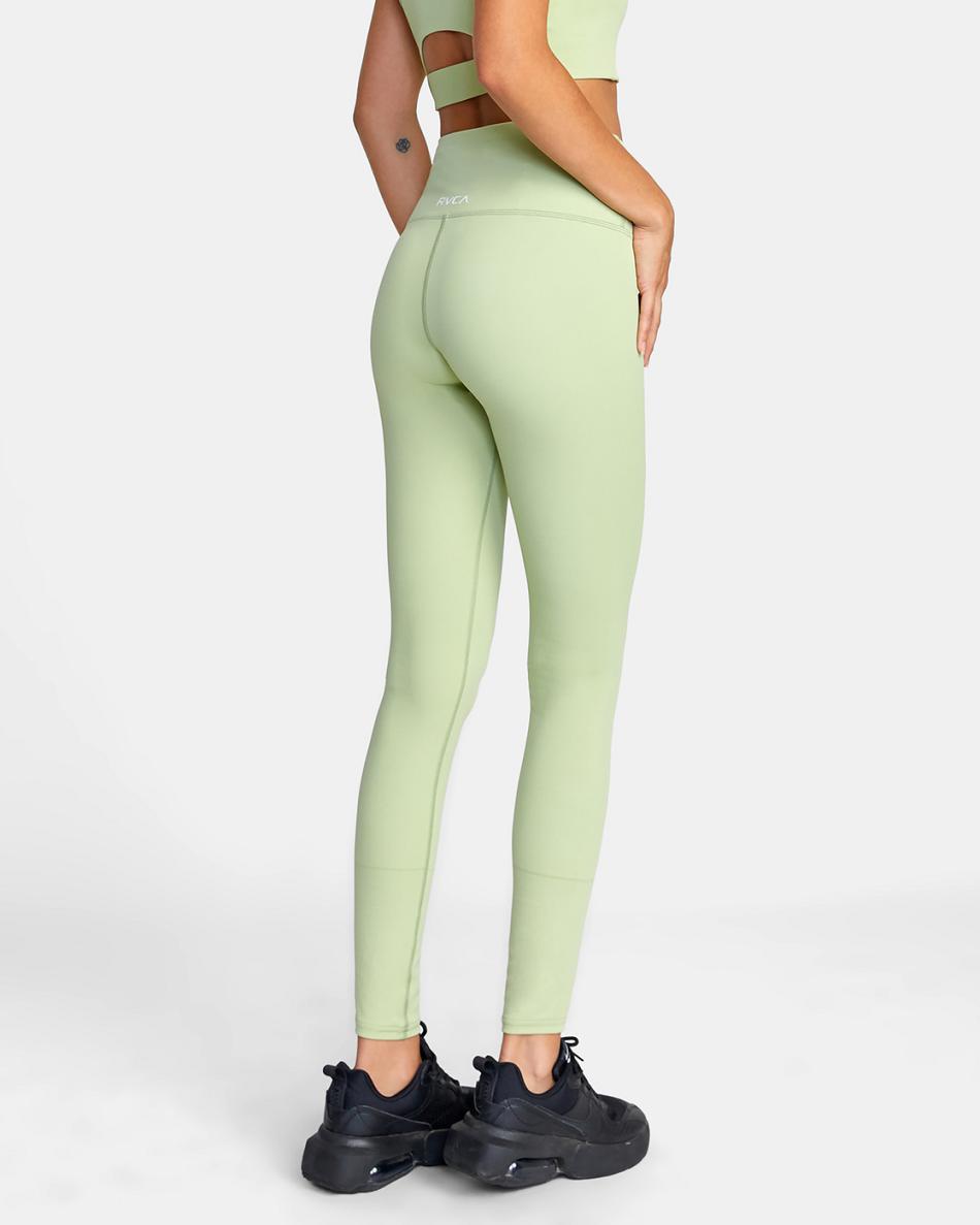 Light Sage Rvca VA Essential Workout Women's Pants | EUSVG99683