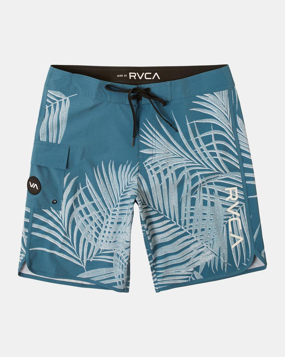 Mallard Blue Rvca Eastern Boys\' Boardshorts | AUSWC40187