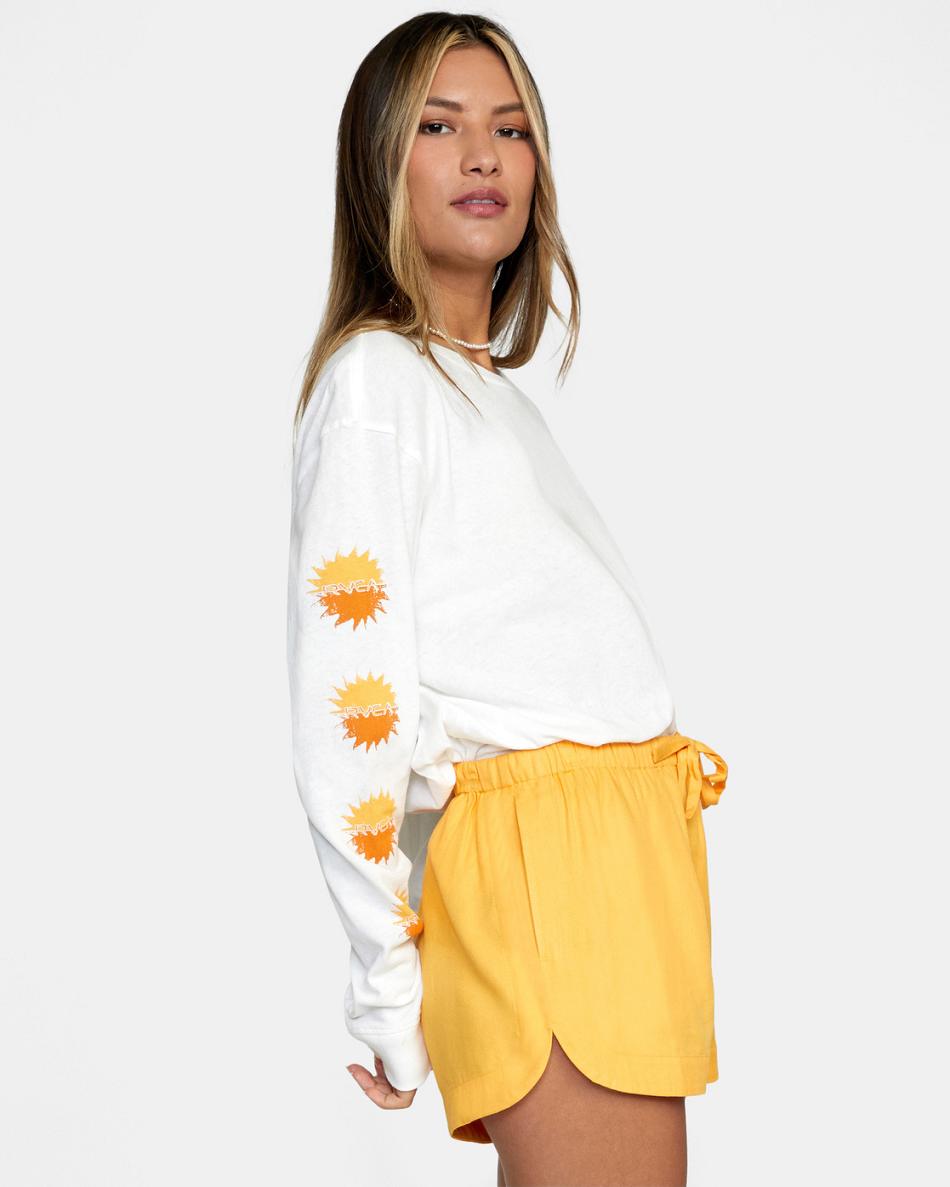 Marigold Rvca New Yume Drawcord Women's Skirts | USZPD20374