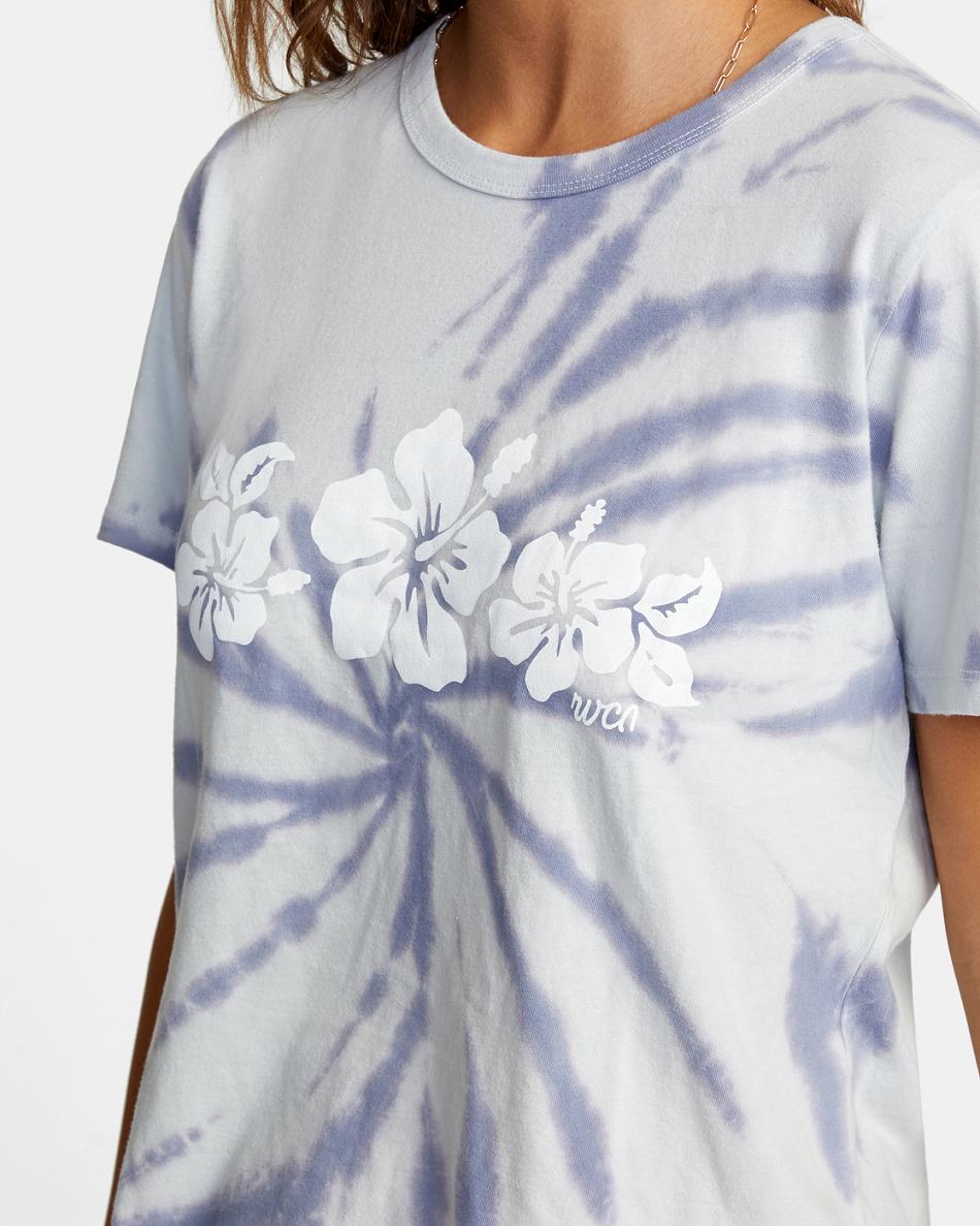 Multi Rvca Aloha Graphic Women's T shirt | USQAV85171