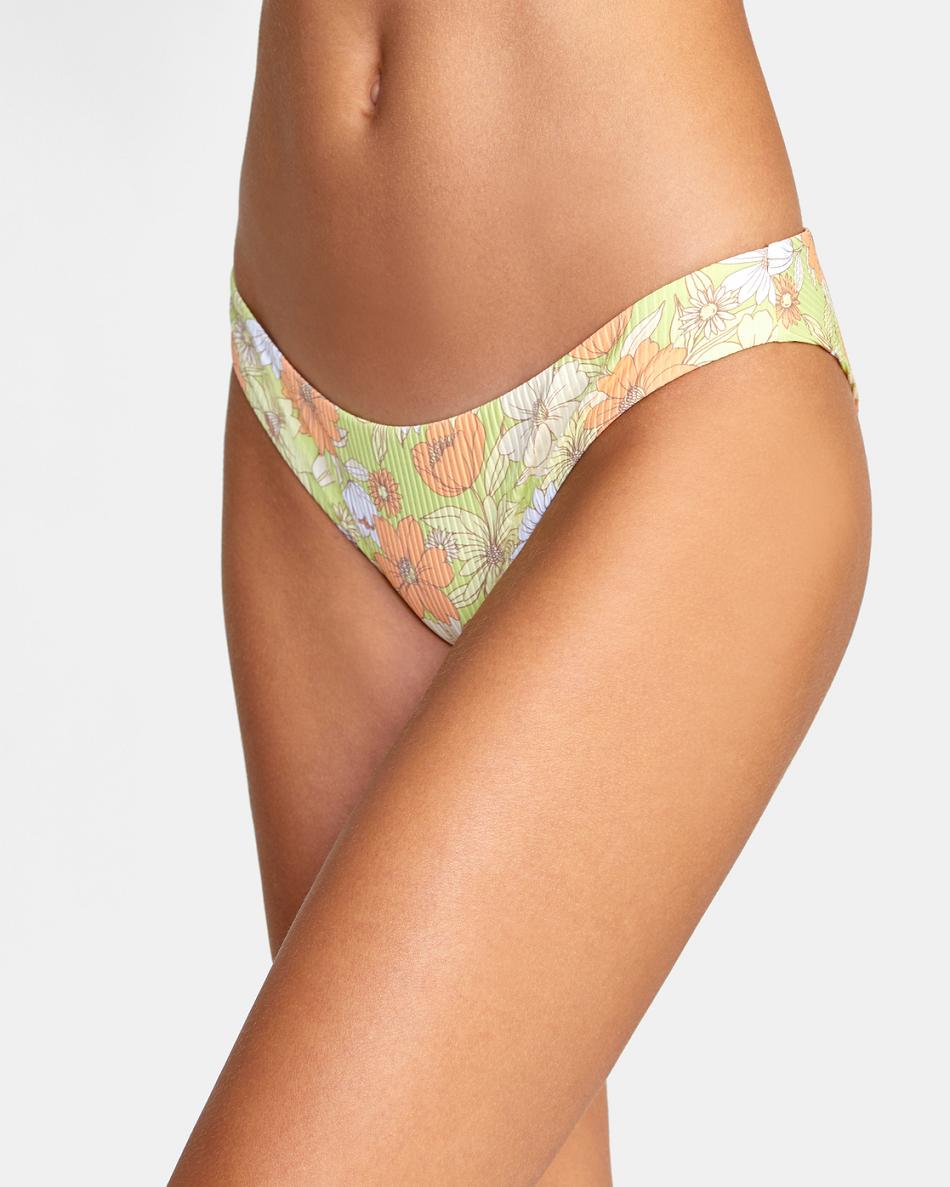 Multi Rvca Dreamfield Cheeky Women's Bikini Bottoms | USCIF40987