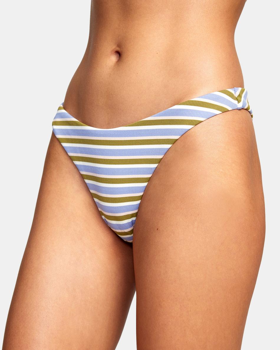Multi Rvca For Days Skimpy French Women's Bikini Bottoms | USJKU52412