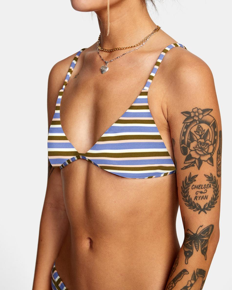 Multi Rvca For Days Triangle Women's Bikini Tops | BUSSO78483