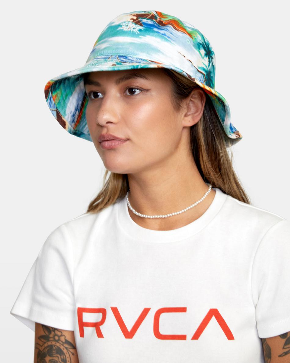 Multi Rvca Forever Bucket Women's Cover ups | USCVG10319