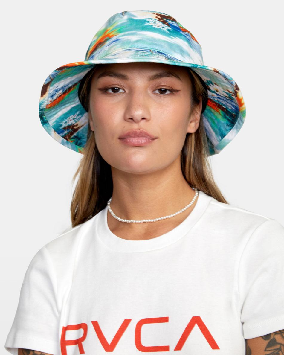 Multi Rvca Forever Bucket Women\'s Hats | USJVR84535