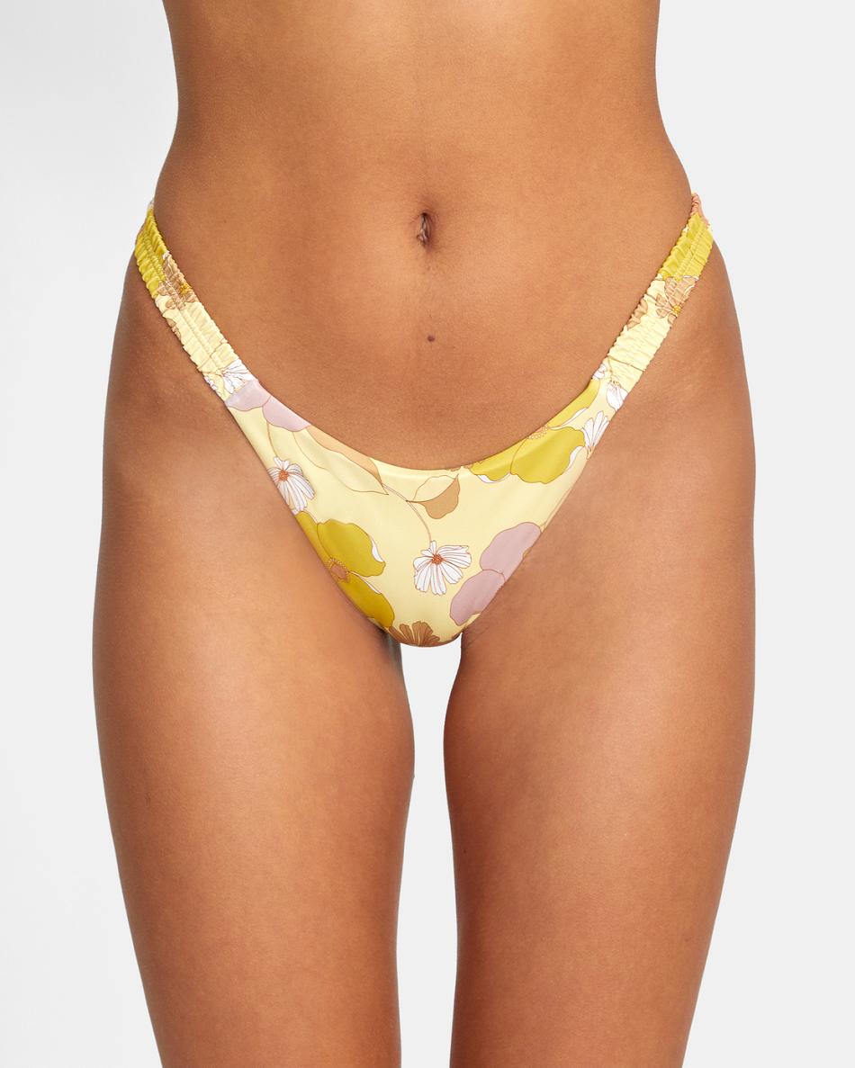 Multi Rvca Haze Scrunch French Women's Bikini Bottoms | USJBT62724