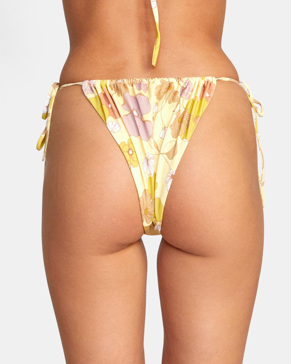 Multi Rvca Haze Slide Tie Side Women's Bikini Bottoms | LUSTR62314