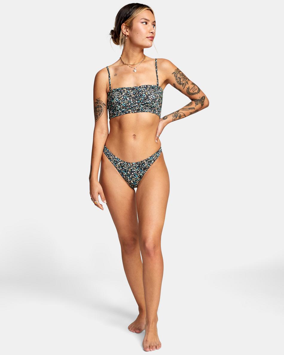 Multi Rvca No Matter Bandeau Women's Bikini Tops | USDYB74076