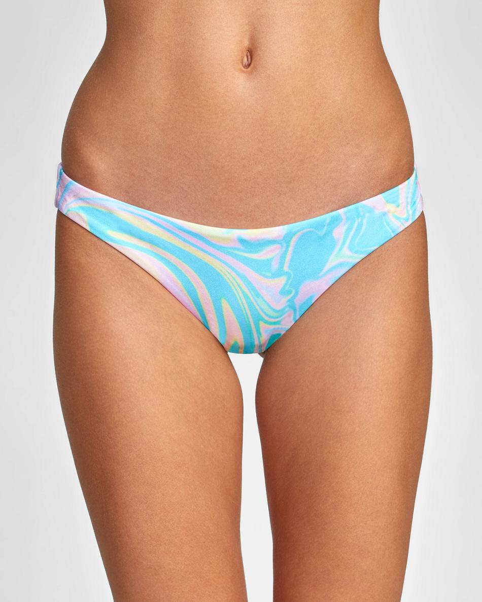 Multi Rvca Psychee Cheeky Women's Bikini Bottoms | SUSNY10722