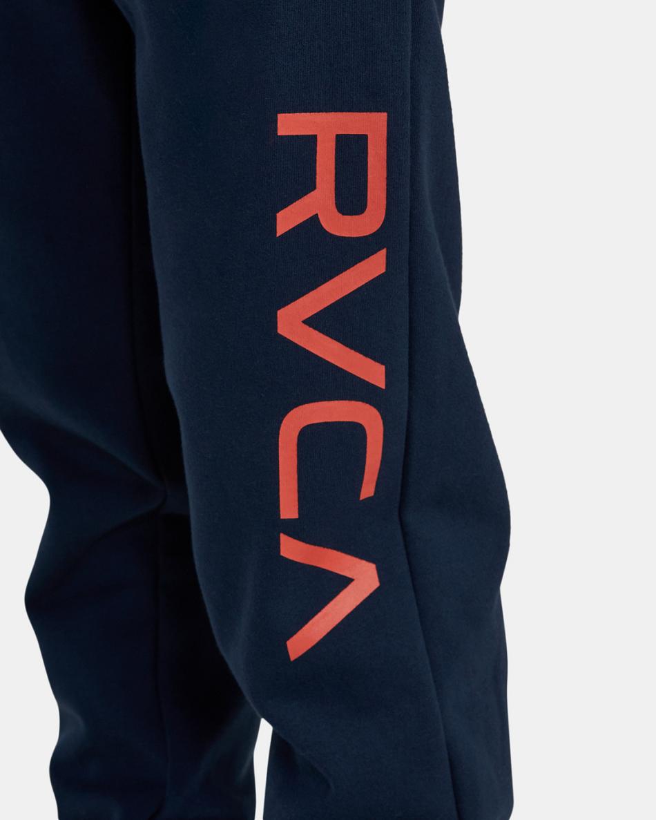 Navy Rvca Big RVCA Men's Pants | AUSDF82379