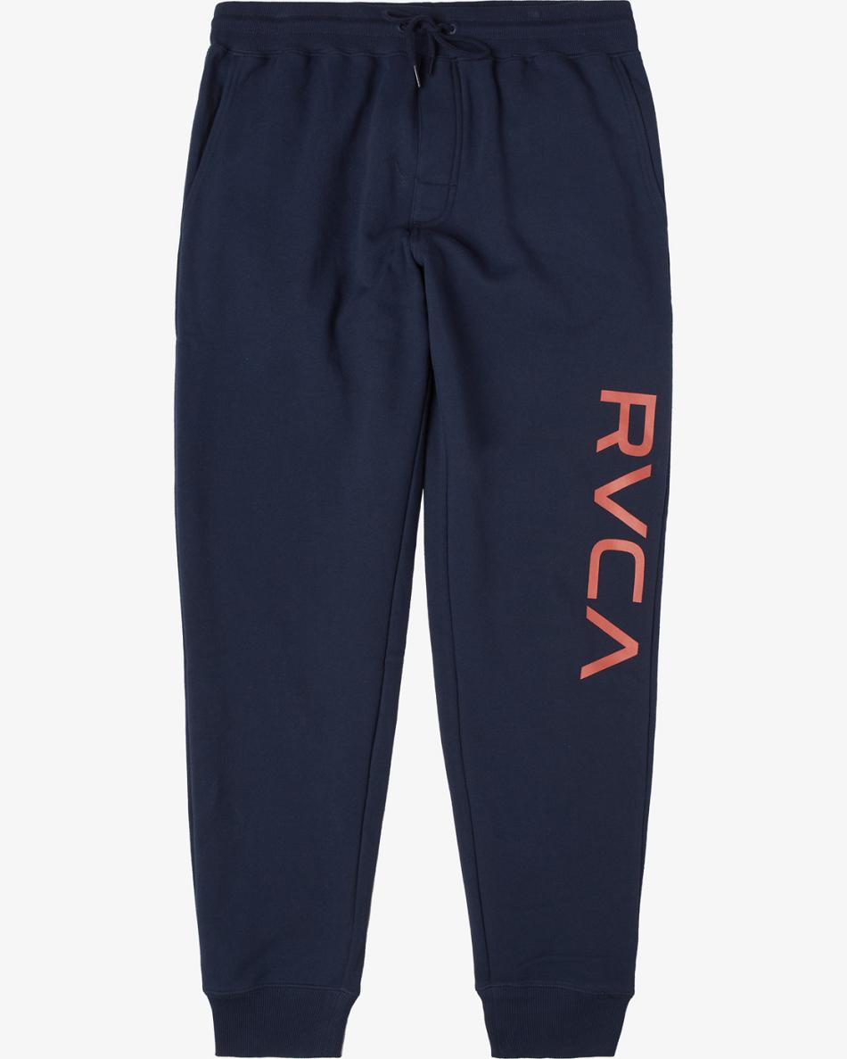 Navy Rvca Big RVCA Men\'s Pants | AUSDF82379